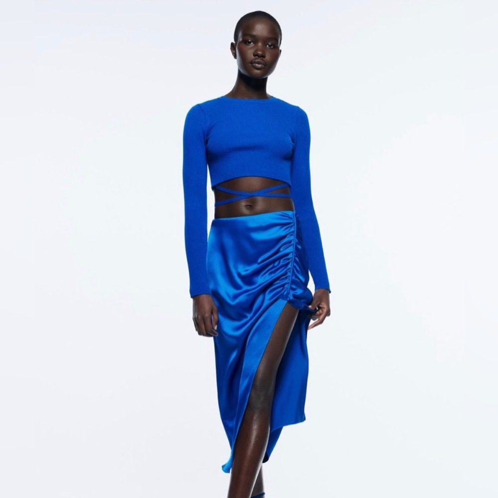 Zara Silk Skirt